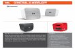 CONTROL X WIRELESS - JBL · 30W Class-D digital ampliﬁ cation ... undistorted audio at any ... JBL Control X Wireless speakers were built to bring out the best in your music no