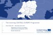 The Interreg CENTRAL EUROPE Programme kontroly projektov NS (SOP) Odbor kontroly verejného obstarávania (SKPK) Systémprvostupňovejkontroly pre program nadnárodnejspolupráceStredná
