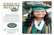 Parent “Ticket to Information College” Night · Parent Information Night “Ticket to College” Wednesday, January 23, 2019 7:00pm in the SPSV Library St. Patrick-St. Vincent