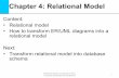 Chapter 4: Relational Model - db.in.tum.de · Database System ConceptsforNon-Computer ScientistsWS 2018/2019 2 Data modeling Relational Schema Network Schema Object-orientierted Schema
