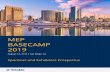 2019 BASECAMP MEP - mepbasecamp.trimble.com · Logo and link featured on sponsorship page of event content website Logo featured in post-conference email - thanking attendees and