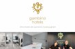 Eine Marke der gambino holding gmbh · gambino hotels ist als „die“ Marke positioniert, die für den Investor einen optimalen Vermietungsmix (Hotel und Einzelhandel) in Stadtzentrumslagen