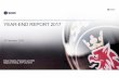 Saab Year-End report 2017 Presentation · ORDER BOOKINGS & BACKLOG PER BA 0 2 4 6 8 10 Aeronautics Dynamics Surveillance S&S IPS Kockums BSEK FY 2016 FY 2017 16 • Significant orders