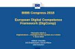 BIBB Congress 2018 European Digital Competence Framework ... · STEP 1 Adaptation and specification DigComp is adapted and specified to develop digital competence for a given target