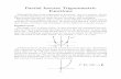 Inverse Trigonometric Functions Partial Inverse ... - Mathwortman/1060text-pitf.pdf · Inverse Trigonometric Functions Although the three basic trigonometric functionsÑ -sin. cos.