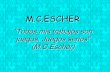 Todos mis trabajos son juegos. Juegos serios (M.C.Escher) · Maurits Cornelis Escher , nació el 17 de junio de 1898 en Leeuwarden (Holanda). No fue precisamente un estudiante muy