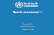 Needs assessment - Frank's Hospital Workshopfrankshospitalworkshop.com/organisation/management_documents/Needs... · 2 | Needs assessment | 20/11/15 Introduction The document describes
