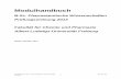 Modulhandbuch B.Sc. PharmWiss 2017 PO2013 · Modulhandbuch B.Sc. Pharmazeutische Wissenschaften WS 2017/18 PO 2013 3 Modultitel Physik / Physikalische Chemie Modulnummer 2 Modulverantwortliche/r