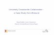 University Crossborder Collaboration - a Case Study from ... · Øresund University - a university alliance • Lund University – Copenhagen University • Copenhagen Business School,