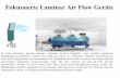 Fokussierte Laminar Air Flow Geräte - operio.eu Laminar Air Flow Geräte... · Fokussierte Laminar Air Flow Geräte In vielen Bereichen können erstmals kleinere, invasive Eingriffe