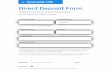 Direct Deposit Form - BankMobile VIBE · Direct Deposit Form I authorize my employer, named above and Customers Bank to automatically deposit my payroll check into my account listed