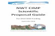 NWT CIMP Scientific Proposal Guide - enr.gov.nt.ca · Proposal Guide is available for TK focused projects. Projects that involve the collection or the analysis Projects that involve