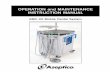 OPERATION and MAINTENANCE INSTRUCTION MANUAL · 1. Congratulations! Your new Aseptico AMC-20 Dental System is the finest mobile dental system available. The System provides an array
