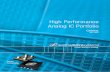 High Performance Analog IC Portfoliošаталог+продукции... · Includes Package Guide High Performance Analog IC Portfolio Catalog July 2009
