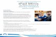 Education, Culture, and Employment iPad Minis · Early Childhood Development’s iPad Minis for New Parents & Primary Caregivers Education, Culture, and Employment iPad Minis Early