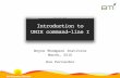Introduction to UNIX command-line I · Introduction to UNIX command-line I Boyce Thompson Institute March, 2016 Noe Fernandez. Sol Genomics Network • Terminal file system navigation