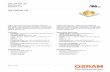 OSLON SSL 80 Datasheet Version 1.4 GW CS8PM1 - Osram · 2017-11-09 1 2017-11-09 OSLON SSL 80 Datasheet Version 1.4 GW CS8PM1.PM Higher performance. Lower thermal resistance. Extended