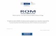 ROM · ROM Handbook Results Oriented Monitoring Guidance for ROM reviews and support to results reporting for projects and programmes financed by the European