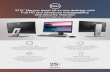 21.5” Narrow bezel all-in-one desktop with Full HD and ... · MANAGEABLE The world’s most manageable desktop is built to allow flexible and automated BIOS and system configurations