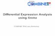 Differential Expression Analysis - GitHub Pagescombine-australia.github.io/RNAseq-R/slides/Differential_Expression_Analysis.pdf · • empirical Bayes methods for differential expression: