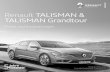 Renault TALISMAN & TALISMAN Grandtour · MOTORISIERUNG LIFE LIMITED INITIALE PARIS BUSINESS ... „Ceres“, glanzgedreht 19-Zoll-Leichtmetallrad „Mercurius“, glanzgedreht 19-Zoll-Leichtmetallräder