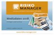 FACHZEITSCHRIFT FÜR RISIKO-EXPERTEN · 3 S ANA Preisliste Nr. 14, gültig ab 1. Januar 2018 Portrait RISIKO MANAGER ist das führende Medium für alle Experten des Financial Risk