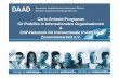 Carlo-Schmid-Programm für Praktika in Internationalen ... · Carlo-Schmid-Programm für Praktika in Internationalen Organisationen & CSP-Netzwerk für Internationale Politik und