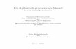 Ein rhythmisch-prosodisches Modell lyrischen Sprechstilshss.ulb.uni-bonn.de/2007/1205/1205.pdf · Ein rhythmisch-prosodisches Modell lyrischen Sprechstils Inaugural-Dissertation zur