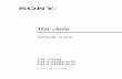 Hướng dẫn sử dụng - ntu.edu.vn SONY VPL-CX120.pdf · Sách hướng dẫn sử dụng VPL-C series Phòng Thiết bị Chuyên Dụng - Công ty Sony Việt Nam 2 CẢNH