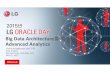 Big Data Architecture Analytics - oracle-mkt.co.kr · 데이터의품질및수집전략,분석을위한Governance체계고도화,분석공유및활용아키텍처 수립,비즈니스를