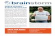 Newsletter der Deutschen Hirntumorhilfe e.V. Sonderausgabe ... · 20 Jahre Patienten im Fokus 1.067 Mitglieder. 42 Informationstage. 25 Brainstorm-Ausgaben. 18 Welthirntumortage.