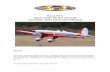 Ryan STA Sport Scale Model Aircraft Assembly and ... sta.pdf · Ryan STA Sport Scale Model Aircraft Assembly and Instruction Manual Warning: This radio controlled model is not a toy.