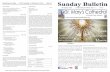Readings at Mass - 27th Sunday in Ordinary Time - Year B · 20 Huntly Street, Aberdeen A Parish of the R.C. Diocese of Aberdeen Charitable Trust, a registered Scottish Charity, number