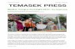 Temasek Junior College Wednesday, 12 April 2017 TEMASEK … · dance called “kuda kepang”. The students were enthusiastic and keen on learning, and participated passionately when