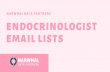 ENDOCRINOLOGIST EMAIL LISTS