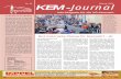 Februar 2011 KEM-Journal · der KEM GmbH wird hier sehr viel Vorarbeit geleistet. Kulturelle Höhepunkte in den nächsten Wochen sind zu einem das Konzert mit dem jungen Pianisten