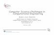Computer Science Challenges in Computational Engineeringmarta/Enginfo/Palestra2-EngComputacional.pdf · ©Alvaro LGA Coutinho 3/60 Computational Engineering (and Science) ¾In broad
