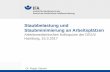 Staubbelastung und Staubminimierung an Arbeitsplätzen · Staubbelastung und Staubminimierung an Arbeitsplätzen Arbeitsmedizinisches Kolloquium der DGUV Hamburg, 15.3.2017 . Dr.
