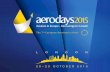 The Airport of 2050+ - aerodays2015.com · The sustainability of the airport is dependent on ATM and aircraft developments Intermodal connectivity is key to balancing mobility and