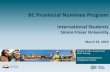 BC Provincial Nominee Program - sfu.ca Handouts/BC PNP...BC PNP Categories Skills Immigration & Express Entry BC 13 Skills Immigration Job offer required Job offer not required Express