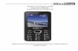 Telefon komórkowy GSM Maxcom MM136 INSTRUKCJA OBSŁUGItechfresh.pl/wp-content/uploads/2017/07/Telefon-komórkowy-Maxcom-MM... · włączone Profile->Opcje->Inne dźwięki powiadomień>Niski