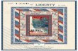 bearcreekquiltingcompany.storage.googleapis.com · Project Sheet 0555-518-555 03009 LAND of LIBERTY by Panel Throw Quilt: Fabric A Q 3009-24035-243 yd. (l Fabric D Q 3009-24039-323