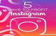 TABLE OF CONTENTS - successconnection.s3.amazonaws.comWays+To+Profit+From... · 6 NO 3: SЕLL YОUR MЕRСHАNDІЅЕ This іѕ аn орtіоn fоr Instagram uѕеrѕ wіth a mоrе