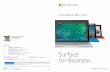 Surface for Business - New Education Expoedu-expo.org/rsrc/2016/files/7161292_doc02_20160406143652.pdf · ワークスタイルを変える。 ビジネスを変える。 3 つの