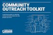 Census Community Outreach Toolkit · read the intro use our resources get a census refresher tailor your outreach identify your audience to understand their barriers to participation