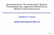 Universitatea “Transilvania” Braşov Facultatea de ...etc.unitbv.ro/~tulbure/rsc/RSC1.pdf · Retele de calculatoare Traian Tulbure curs Cuprins 1. Introducere 2. Comunicatii date