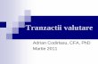 Tranzactii valutare - DOFINdofin.ase.ro/acodirlasu/wp/econosofia2011/fxmarket.pdf · Deciziile (socurile) de politica monetara Datele macroeconomice - interpretate prin intermediul