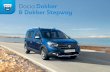 Dacia Dokker & Dokker Stepway - cdn.group.renault.com · Ein variabler Innenraum für kompromisslose Flexibilität Der clevere und praktische Dacia Dokker wird Ihren Alltag verändern.