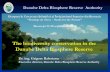 The biodiversity conservation in the Danube Delta ... ARBDD.pdf · Danube Delta Biosphere Reserve Authority The biodiversity conservation in the Danube Delta Biosphere Reserve Dr.