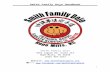 Smith Family Dojo Handbook€¦  · Web viewSmith Family Dojo’s sparring gear is for new students. We highly encourage you to purchase your own safety equipment for your own personal